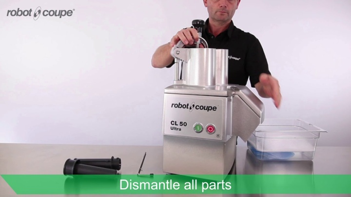 Robot-Coupe CL50 CL50 Ultra Veg Prep Machine: Cleaning & Maintenance