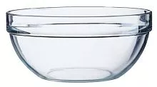Салатник ARCOROC Эмплайабл 10019 стекло, 240 мл, D=10, H=4,8 см, прозрачный