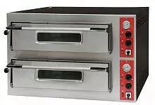 Печь для пиццы электрическая 2-камерная с подом KOCATEQ EPA8 66*69 см