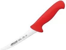 Нож для мяса ARCOS 291322 сталь нерж., полипроп., L=140/278, B=22мм, красный, металлич.