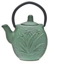 Чайник чугунный RESTOPROF зелёный декоративный 50 мл