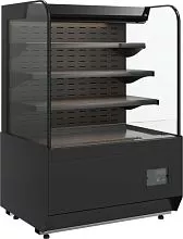 Горка холодильная CARBOMA KR70 VM 1,3-2 Standard 9005 открытая