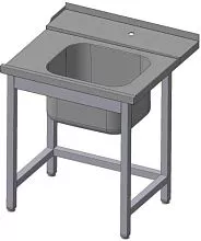 Стол для грязной посуды ITERMA 430 СБ-251/876мп COM