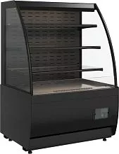 Горка холодильная CARBOMA K70 VM 1,3-2 Standard Flandria 9005 открытая