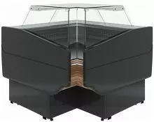 Витрина холодильная CARBOMA Atrium2 GC120 VV-6 KombiLux внутренний угол, динамика