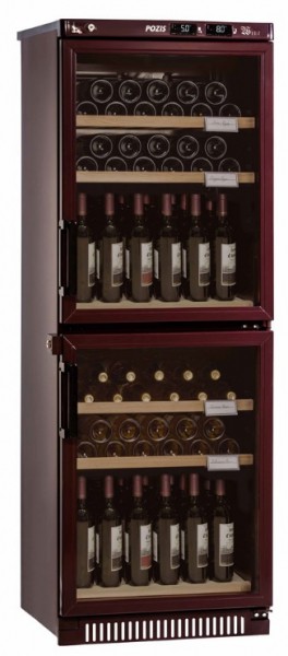 Шкаф винный бытовой POZIS ШВД-78 вишневый