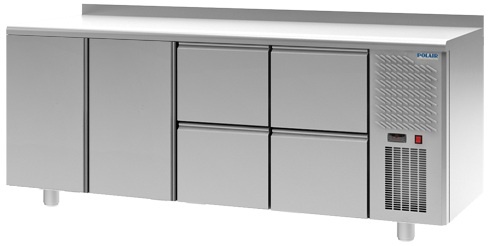 Стол холодильный с бортом POLAIR ТМ4GN-0022-G