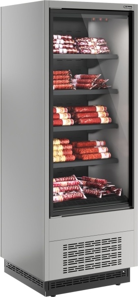 Витрина холодильная CARBOMA FC20-07 VV 0, 7-1 0030 Standard фронт X1 версия 2.0 9006-9005