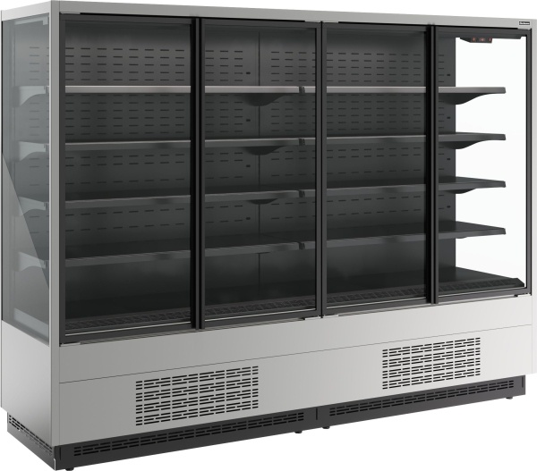 Витрина холодильная CARBOMA FC20-07 VV 2, 5-1 Standard фронт X1 версия 2.0 9006-9005