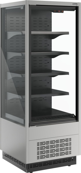 Витрина холодильная CARBOMA FC20-07 VV 0, 7-1 Standard фронт X1 версия 2.0 9006-9005