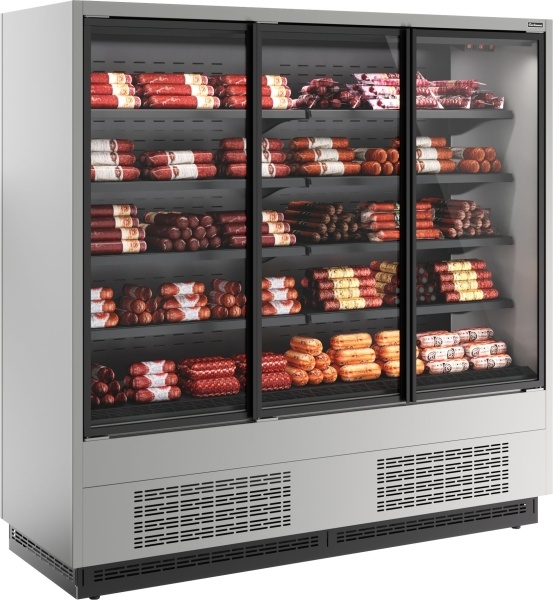 Витрина холодильная CARBOMA FC20-07 VV 1, 9-1 0300 Standard фронт X1 версия 2.0 9006-9005