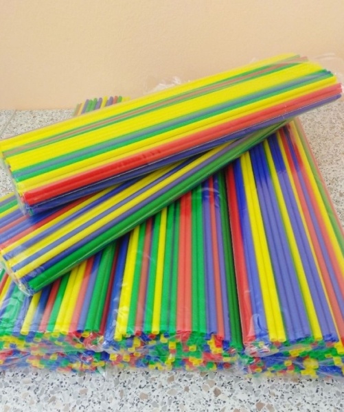 Палочки пластиковые для сахарной ваты Завод пластмасс разноцветные 540 мм 100 шт