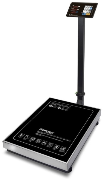 Весы напольные M-ER 333 ACLP-150.50 "TRADER" с расч. стоимости LCD