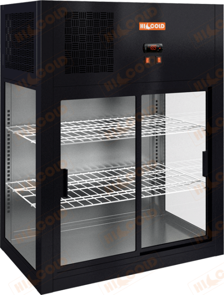 Витрина настольная холодильная HICOLD VRH 790 черный