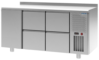 Стол холодильный с бортом POLAIR ТМ3GN-022-G