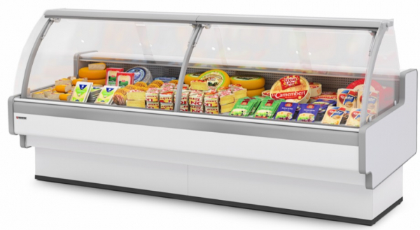 Витрина холодильная BRANDFORD AURORA Slim 125 кондитерская