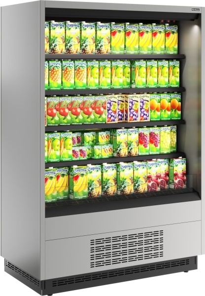 Витрина холодильная CARBOMA FC20-07 VM 1, 3-2 0300 версия 2.0 9006-9005