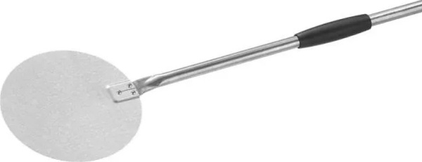 Лопата для пиццы поворотная GIMETAL F-20 алюминир. сталь, полимер, D = 20 см, L = 120см