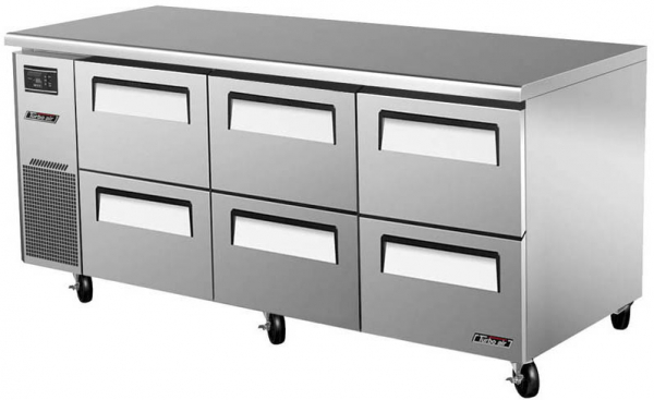 Стол холодильный TURBO AIR KUR18-2D-6-600 c ящиками