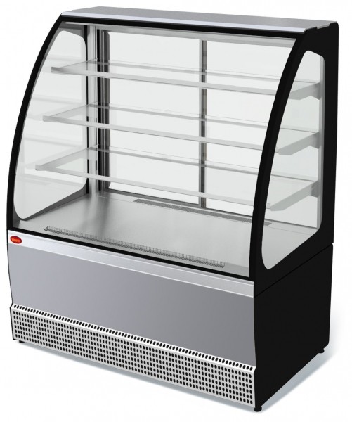 Витрина холодильная кондитерская МХМ Veneto VS-1, 3 new нерж.