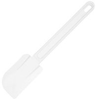 Лопатка кухонная MATFER 113525 пластик, L=25/8, B=6см, белый