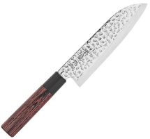 Ножи для японской кухни SEKIRYU SRHM100 сталь нерж., дерево, L=300/165, B=43мм, металлич., тем.дерев