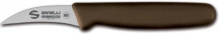 Нож для чистки овощей SANELLI Supra Colore коричневая ручка, 7 см S691.007N
