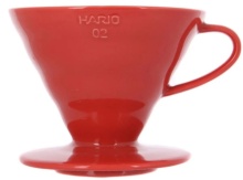Воронка HARIO VDC-02R керамика, красный