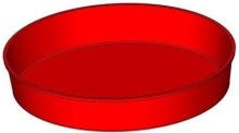 Форма силиконовая SPIKA круг №015, d165 (155), H25
