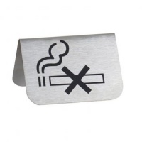 Табличка настольная «не курить» 70х50 мм 2979