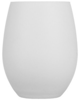Стакан хайбол CHEF AND SOMMELIER Праймери Колор L9407 стекло, 360мл, D=8,1, H=10,2 см, белый матовый