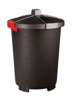 Бак с крышкой для сбора отходов RESTOLA 65л черный