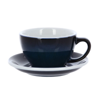 Кофейная пара LOVERAMICS Egg 300-106BNS/141BNS фарфор, 300 мл, темно-синий