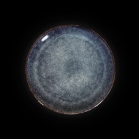 Тарелка мелкая 9,8" 250мм, синий "corone celeste" фк0820
