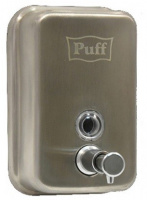 Дозатор для жидкого мыла PUFF-8605m 500 мл, нерж.сталь, хром матовый