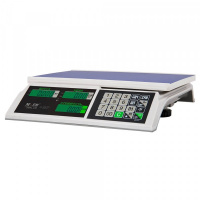 Весы торговые M-ER 326 AC-32.5 "Slim" LCD Белые