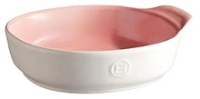 Форма для запекания EMILE HENRY Platters 501684 керамика, 500 мл, D=16, H=4,3 см, розовый