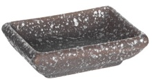 Соусник KUNSTWERK A25471W795 керамика, L=85, B=60мм, матовый, черный