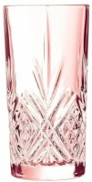 Стакан хайбол ARCOROC Зальцбург P9166 стекло, 380 мл, D=7,7, H=15 см, розовый