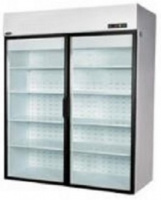 Шкаф холодильный ENTECO СЛУЧЬ 1400 ШС стеклянная дверь