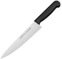 Нож поварской PROHOTEL AS00401-04 сталь нерж., пластик, L=325/200, B=40мм, металлич.