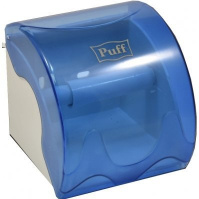 Диспенсер для туалетной бумаги PUFF-7105 пластик, синий