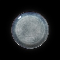 Тарелка мелкая 8" 200мм, синий "corone celeste" фк0818
