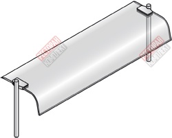 Полка с подогревом для раздачи