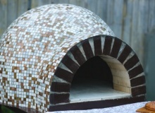 Печь для пиццы/лепешек на дровах кипрская CO&CT размер L серия Мозаика