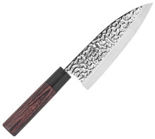 Ножи для японской кухни SEKIRYU SRHM300 сталь нерж., дерево, L=285/150, B=49мм, металлич., тем.дерев