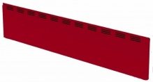 Щиток МХМ передний для прилавка "Нова" расчетно-кассового неохлаждаемого (красный)