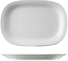 Блюдо прямоугольное LILIEN Josefine COU3032 фарфор, L=32, B=22 см, белый