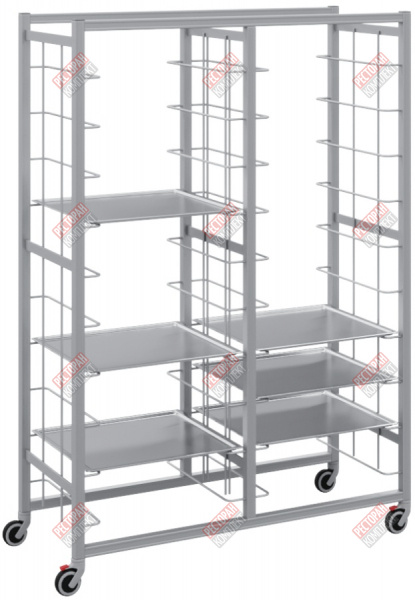 Стеллаж iterma 430 стр 32ш 604 передвижной