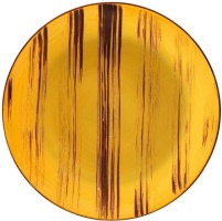 Тарелка глубокая WILMAX Scratch WL-668428/A фарфор, D=28,5 см, желтый